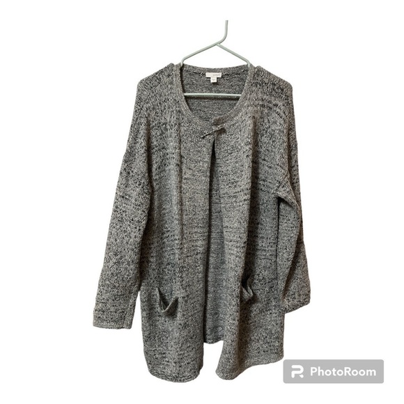 J. Jill Sweaters - J. Jill Knit Grey Cardigan